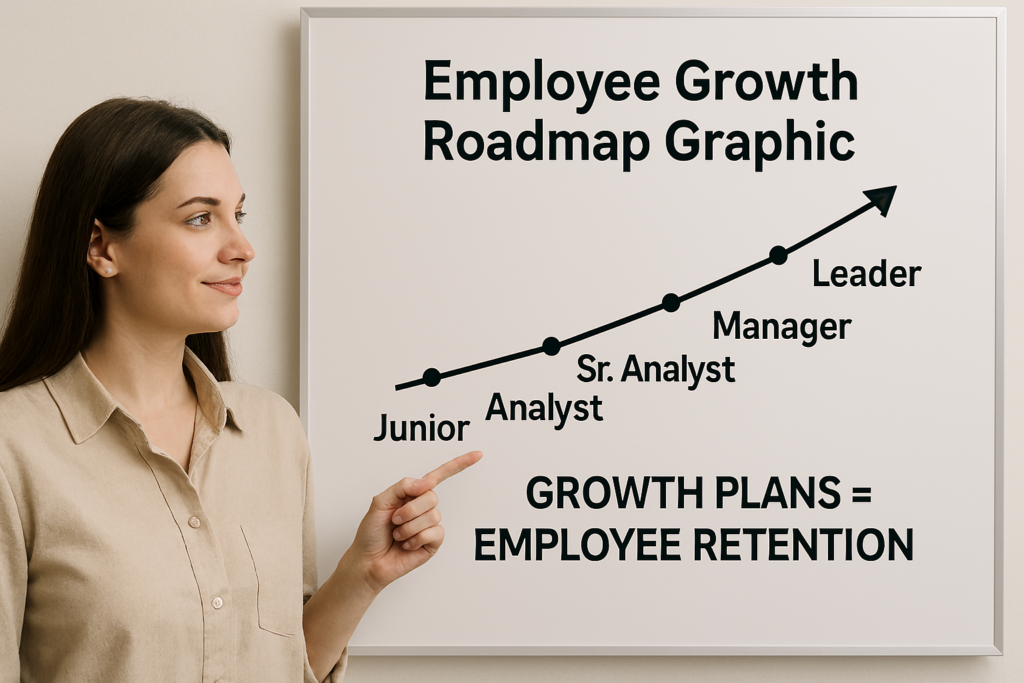 Employee Growth Roadmap Graphic