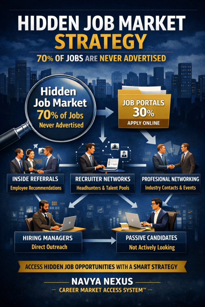 Hidden job market strategy explained for job seekers