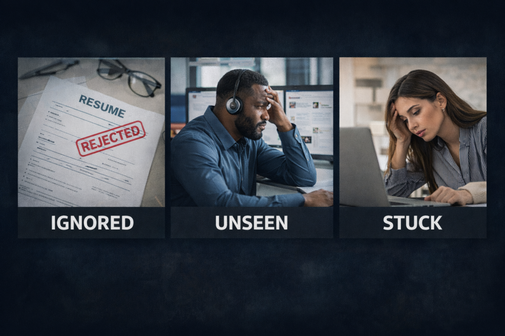 ignored,unseen,stuck